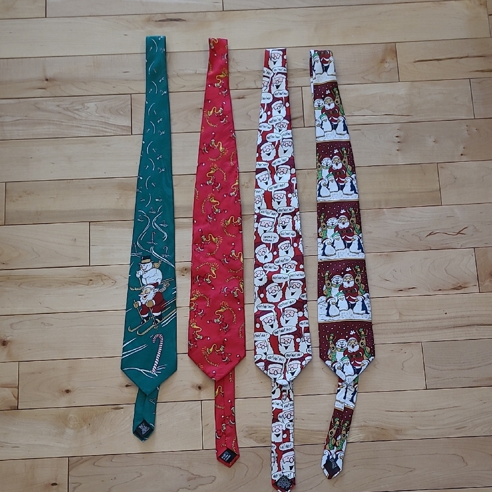 4 Festive (Christmas) Holiday Ties